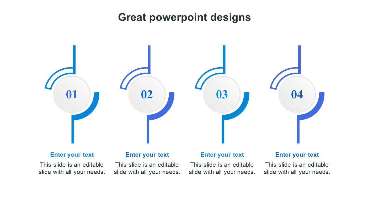 Free - Attractive Great PowerPoint Designs Slide Template